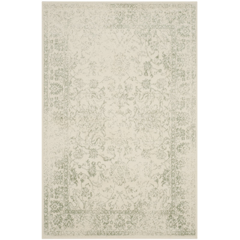 Jacquelyn Floral Area Rug, Rectangle 91 x 152 cm