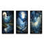 «Sky Celestial Canopy Pastoral», 3 pièces sur toile-294330343-294330340