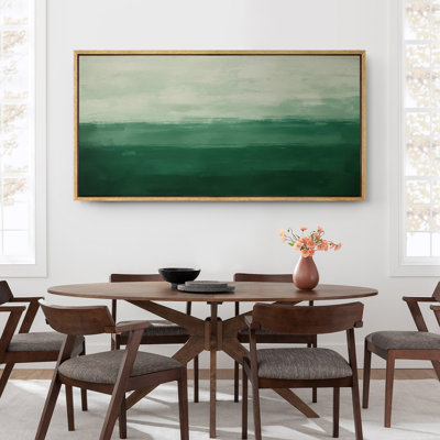Grande impression sur toile encadrée, reproduction d'art abstrait neutre pour décoration murale moderne minimaliste
