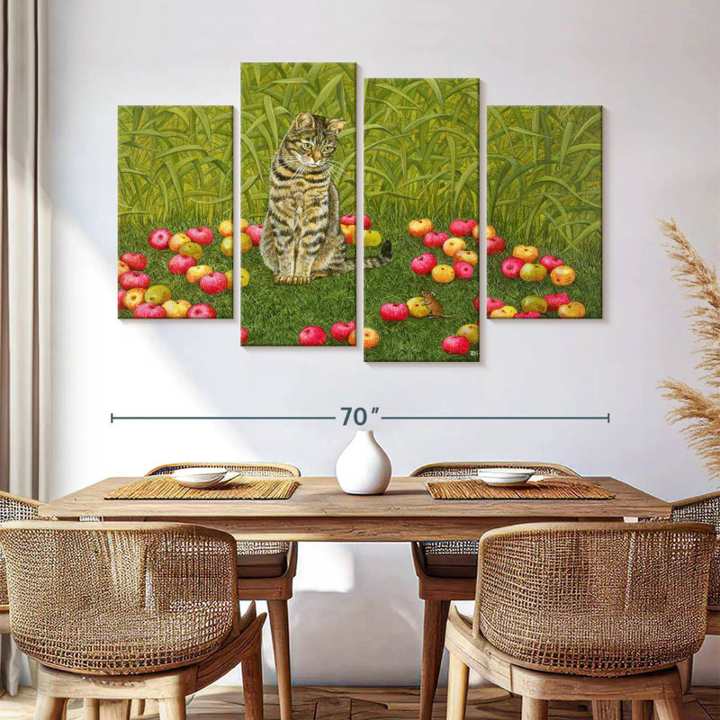 Brampt The Apple-Mouse, 42" H x 68" W