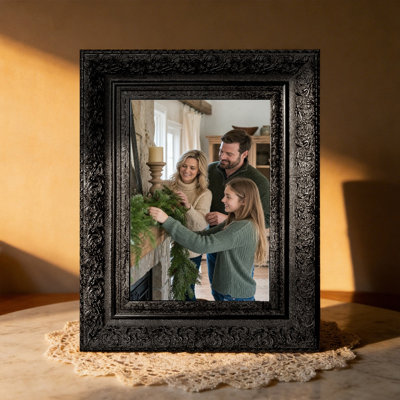 8" x 10" Black 3 PCS Modern Classic Picture Frame for Entryway Decor