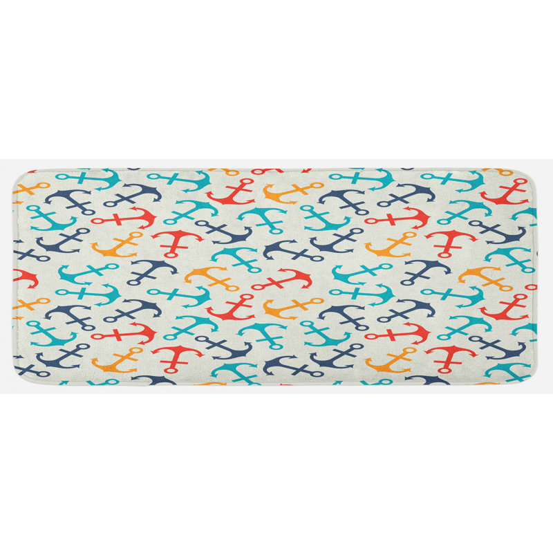 Tapis de cuisine ancre