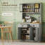 Armoire de cuisine autoportante de 71 po de hauteur