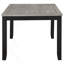 Table de salle à manger rectangulaire avec rallonge Centera