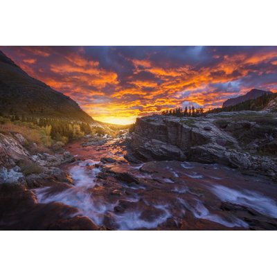 River And Sky 1 Piece Wrapped Canvas Wall Art