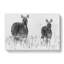 Two Zebras in Abstract - Wrapped Canvas-55303021