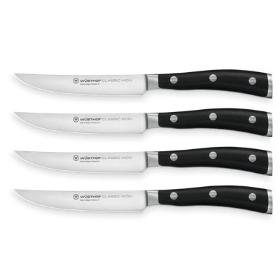 WÜSTHOF Classic Ikon 4-Piece Steak Knife Set