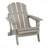 Oversize Embossed Wooden Outdoor Folding Chair With Pre-Assembled Backrest & Seatboard, Wood Patio Chair For Garden Backyard Porch Pool Deck Firepit