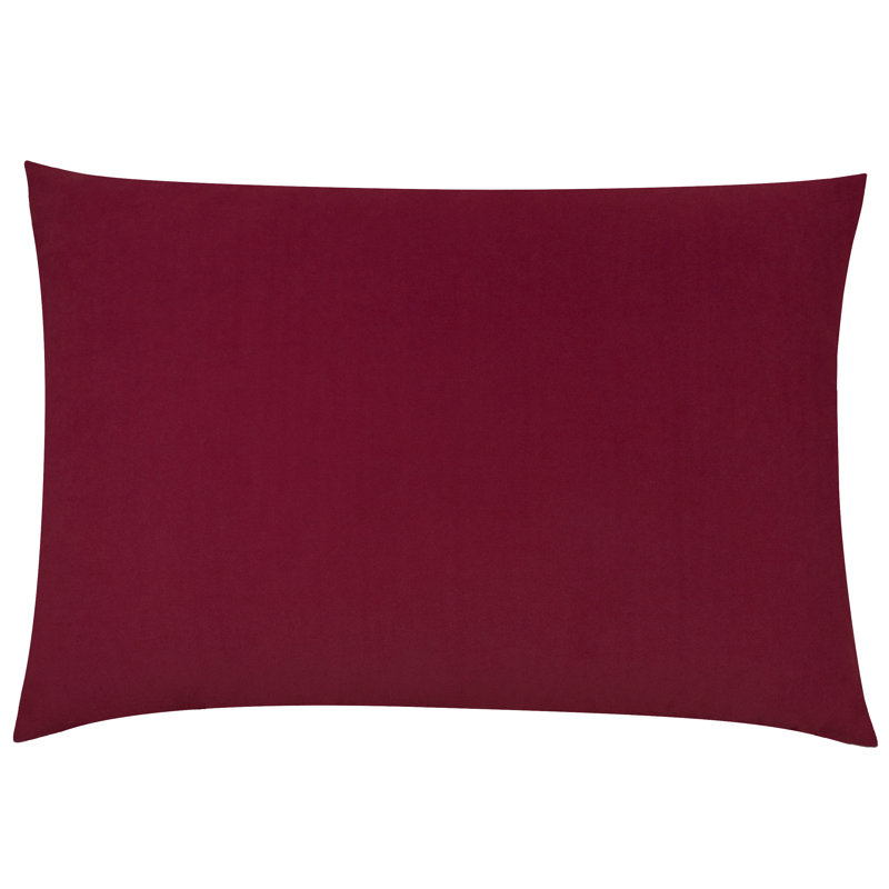 Contra Rectangular Cushion, Red
