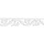 Garniture de sol en PVC de qualité architecturale H 6 po x P 5/8 po x L 48 po Redford-37808083