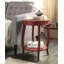 Table d'appoint ACME Aberta, rouge-61081005