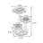 3 Tiers Cat Tree with Perch,Scratching Posts