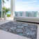 Machine Washable Indoor/Outdoor Chayden ACN1101 Chocolate Rug