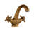 Venice Padua Antique Double Handle Bathroom Sink Faucet – Rubbed Oil Bronze Deck-Mount Fixture