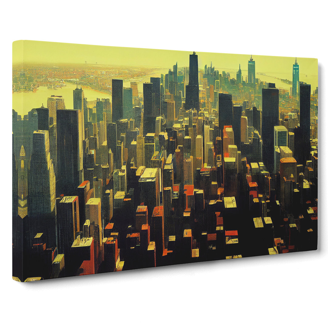 Skyline New York City - Wrapped Canvas