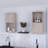 Wall Mounted White Oak Storage Cabinets With Open Shelf - Practical Bathroom Unit Elegant Accessory-336218392