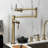Kingston Brass Concord Two-Handle 1-Hole Deck Mount Pot Filler Faucet-73174696-73174692