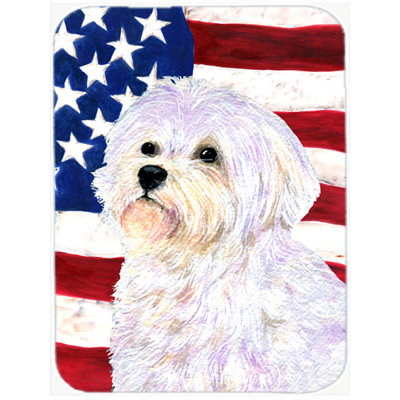 Patriotic Glass Cutting Board