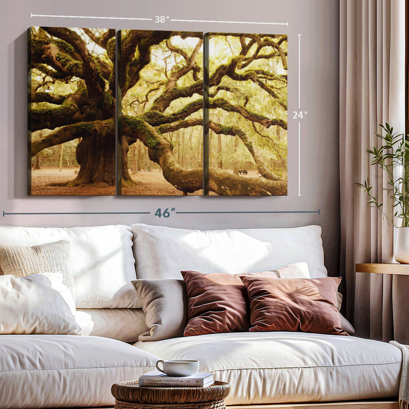 Impression sur toile Mossy, H 38 po x l 24 po