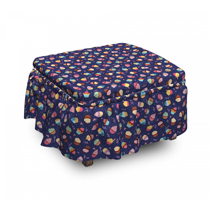Housse pour repose-pieds rain petits gâteaux