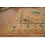 Tapis indien à motif géométrique fait à la main Kazak 9 x 12