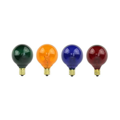 Transparent G40 Globe Christmas Replacement Bulbs