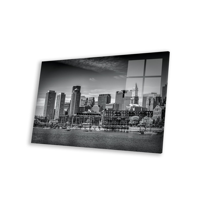 Boston Skyline, North End et quartier des affaires par Melanie Viola - Peinture