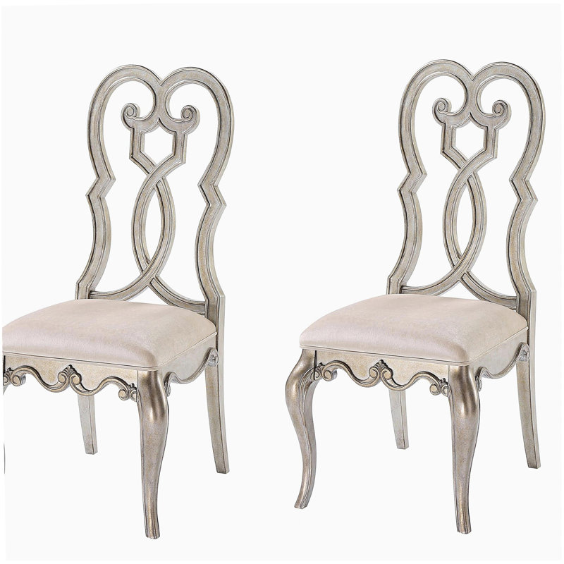 Ivoire et chaises d'appoint (ensemble de 2)
