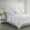 Ensemble de draps pour grand lit 4 pièces en coton de qualité égyptienne 500 fils