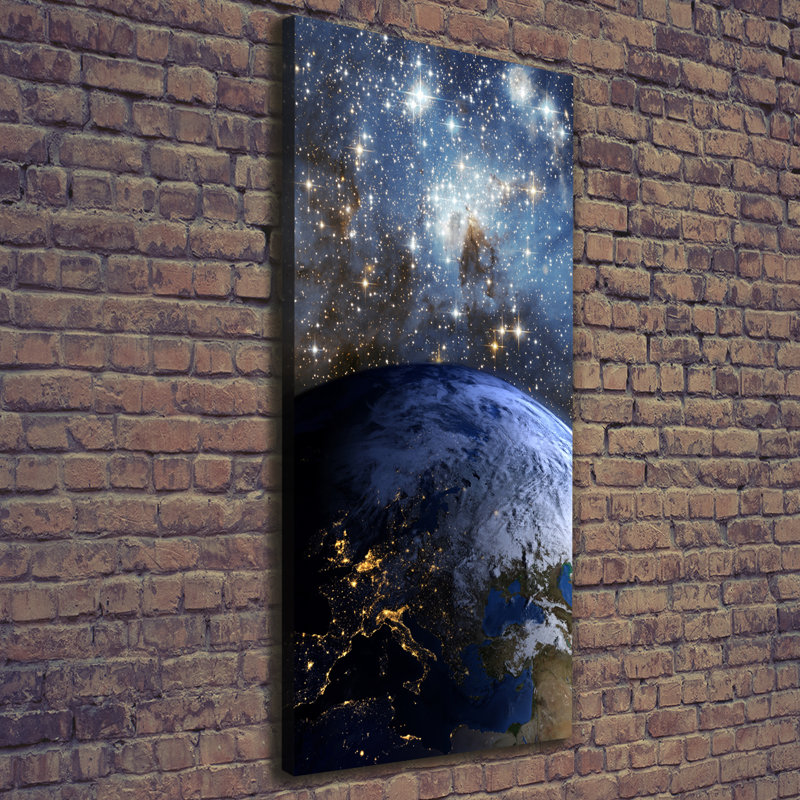 Planet Earth - Wrapped Canvas Print