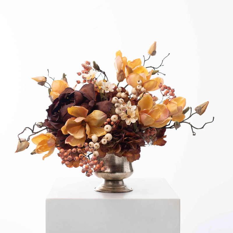 Arrangement d'hortensias dans un vase