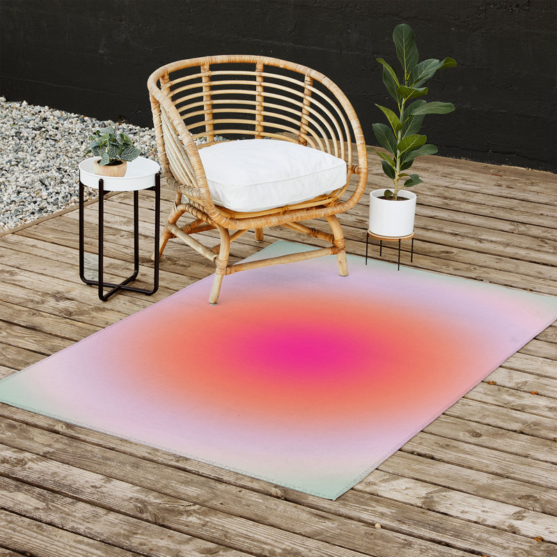 Tapis rectangulaire Caleigh avec envers antidérapant, Rectangle 4 pi x 6 pi