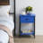Alameen Nightstand Wood Bedside Table Small Nightstand with Drawer and Shelf for Bedroom, Living Room, Dorm-1267501222