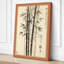 Bamboo in Black Ink Japandi - Wrapped Canvas-1505555703-1505555708