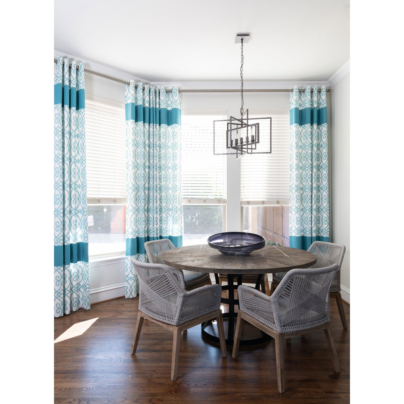 Lustre carré / rectangulaire à 5 lumières de style bougie Kilmarnock, Acier