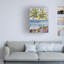 «Jagged Flow IV» sur toile par Alonzo Saunders-1867777524