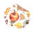 Levick Cotton Food & Drink Round Placemat