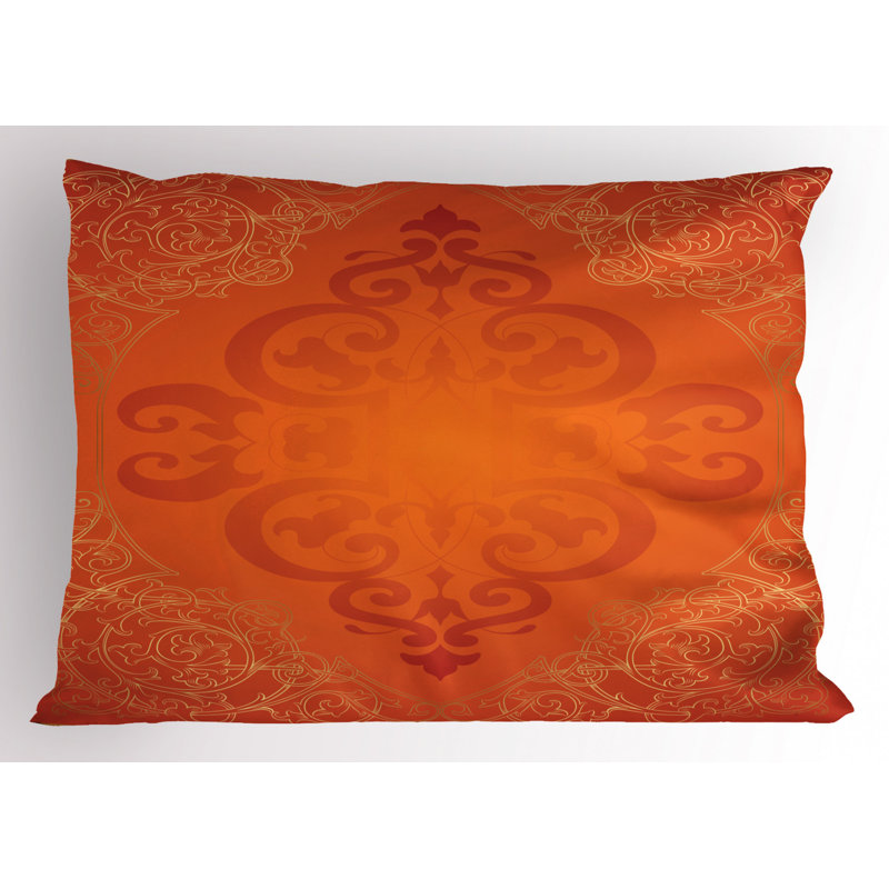 Polyester Damask Sham Set, King