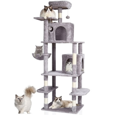Arbre à chat avec tour à chat en sisal