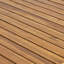 Table de salle à manger en bois pour l'extérieur 69 po - Finition pour un repas mémorable