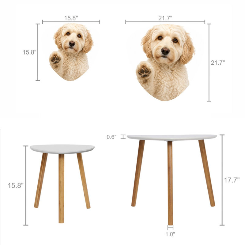 Ensemble de tables basses Triangle Nesting