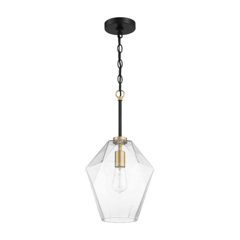 Luminaire suspendu géométrique 1 lumière Dayneka
