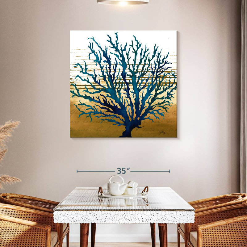 Brampt Coastal Blue II, 39" H x 39" W
