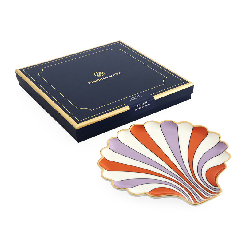 Scallop Decorative Tray