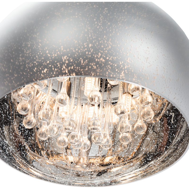 Luminaire suspendu tambour 5 lumières Rylie