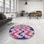 Tapis à motif géométrique violet Kian-1461491515