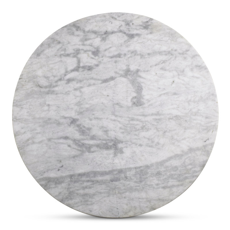 Tori Outdoor Counter Table White Marble, 36" H x 30" W x 30" D