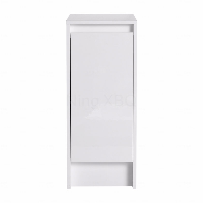 Freestanding Bathroom Storage Cabinet, 12" S,Soft Close Doors,Floor Mounting Design,(Kd-Packing)