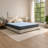 Demirel King Pillow Top Mattress, Quilt Foam, Blue Stretch Knit Fabric 16 Inch-1319547353