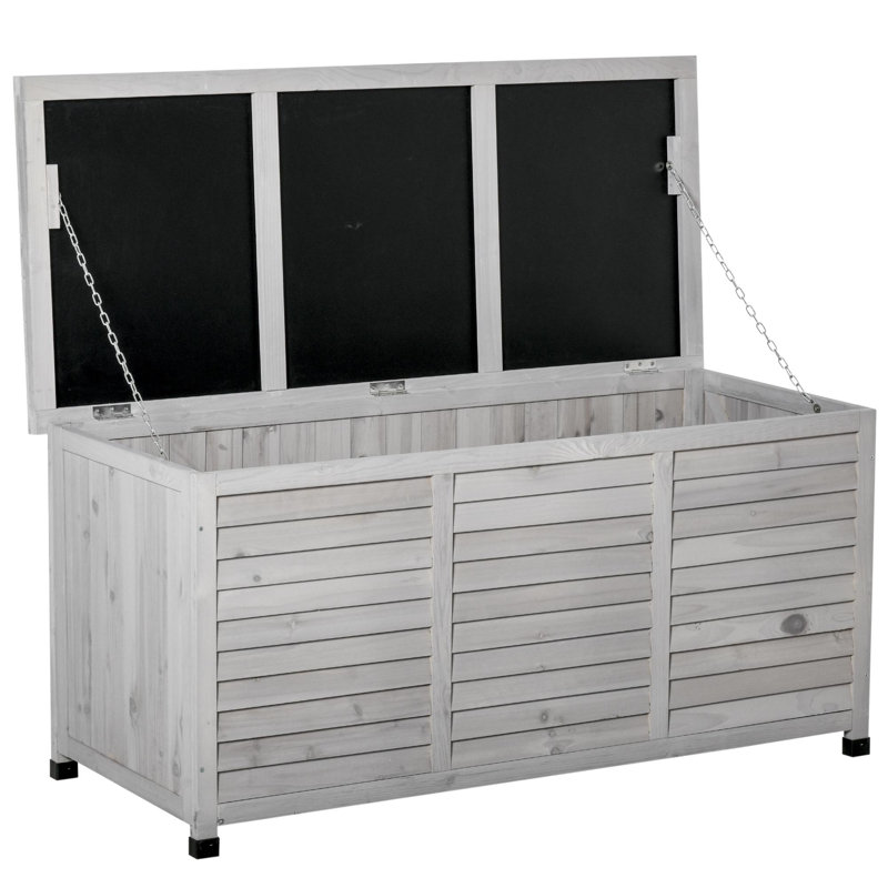 75 Gal. Wooden Outdoor Deck Box